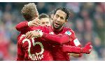 Bayern Munich 2 - 0 Hertha Berlin (Đức 2015-2016, vòng 14)