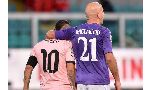 Fiorentina 4 - 3 Palermo (Italia 2014-2015, vòng 18)
