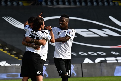 Spezia vs Cittadella 22h ngày 30/7