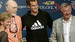 Ferguson bất ngờ dự khán để cổ vũ cho Andy Murray trong trận chung kết US Open